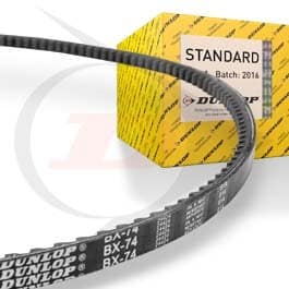 AX19-DUN | V Belts Raw Edged Cogged