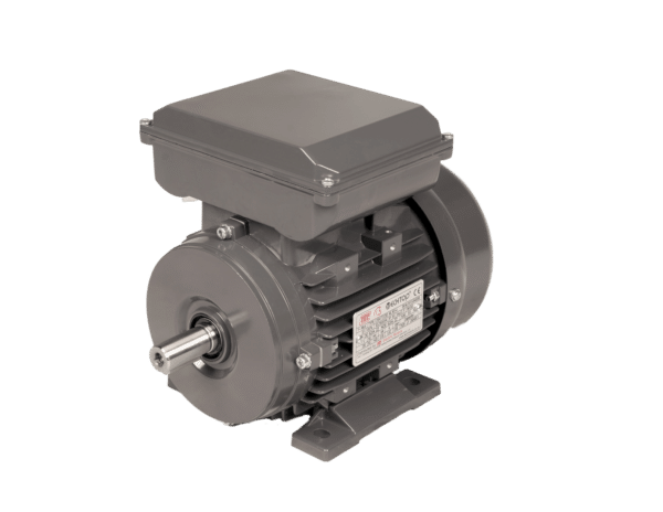 TEC Single Phase Electric Motor, 1.5KW, (2HP), Foot Mounted(B3), 1500rpm(4 pole), IE1 efficiency, 90L Frame, Aluminium Body