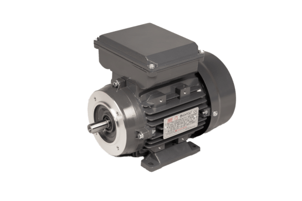 TEC Single Phase Electric Motor, 1.5KW, (2HP), Foot & Flange Mounted(B34), 3000rpm(2 pole), IE1 efficiency, 90S Frame, Aluminium Body