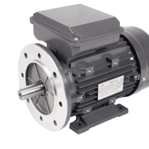 TEC Single Phase Electric Motor, 1.5KW, (2HP), Flange Mounted(B5), 3000rpm(2 pole), IE1 efficiency, 90S Frame, Aluminium Body