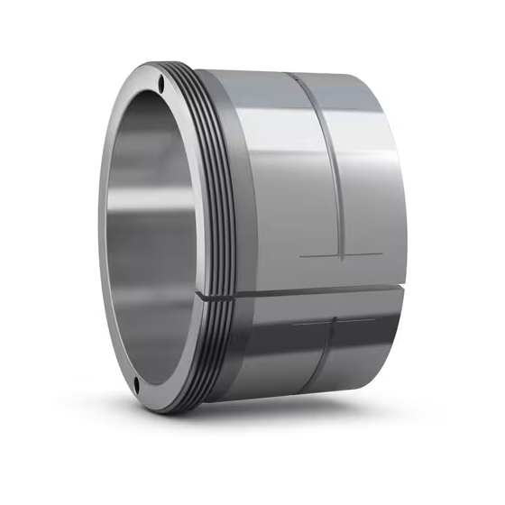 Withdrawal sleeve with oil duct